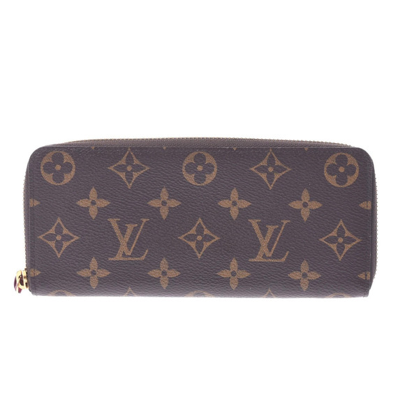 Louis Vuitton Handbags - LOUIS VUITTON Monogram Portefeuille Clemence Fuchsia Pink Canvas Long Wallet